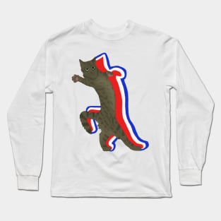 American Tabby Meme Cat Long Sleeve T-Shirt